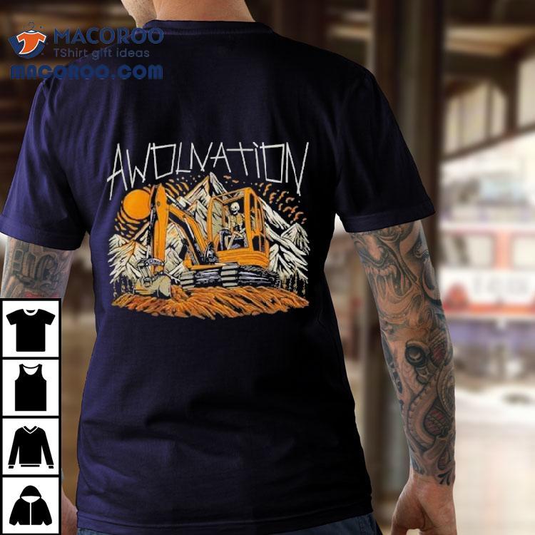 Awolnation Digger Truck Shirt Awolnation Digger Truck Shirt
