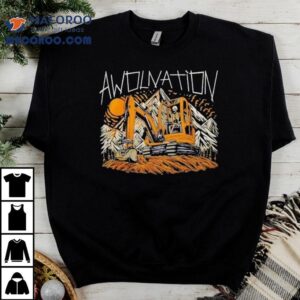 Awolnation Digger Truck Shirt 3 Awolnation Digger Truck Tshirt