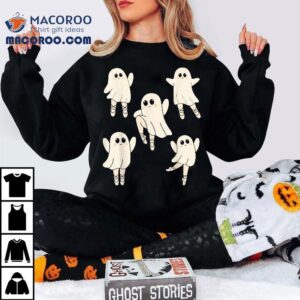 Ballet Dancer Ghost Spooky Dance Teacher Halloween Tshirt
