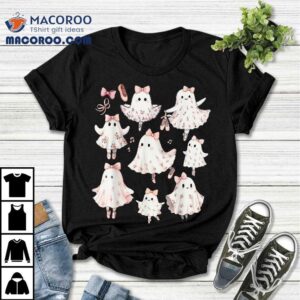 Ballet Ghost Dancer Spooky Dance Teacher Halloween Shirt