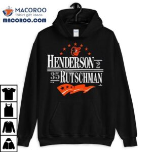 Baltimore Orioles Henderson Rutschman Shirt 2 Baltimore Orioles Henderson Rutschman Tshirt
