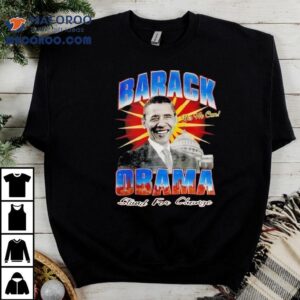 Barack Obama Stand For Change Yes We Can Shirt