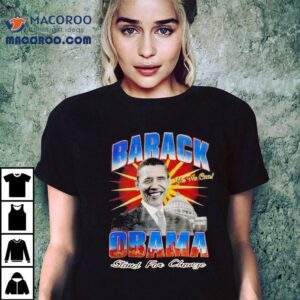 Barack Obama Stand For Change Yes We Can Tshirt
