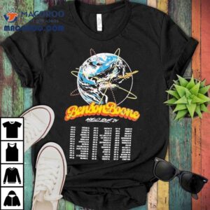 Benson Boone Fireworks And Rollerblades World Tour Tshirt