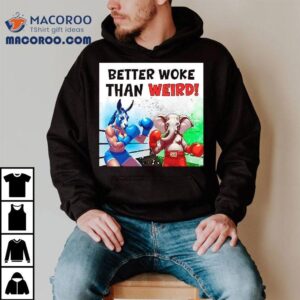Better Woke Than Weird Tshirt