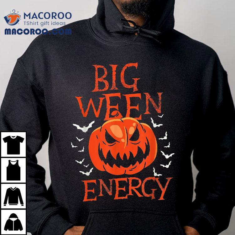 Big Ween Energy – Halloween Carved Pumpkin Head Shirt Big Ween Energy – Halloween Carved Pumpkin Head Shirt