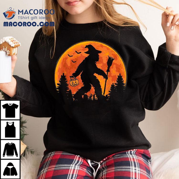 Bigfoot Pumpkin Halloween Costume Sasquatch Kids Shirt Bigfoot Pumpkin Halloween Costume Sasquatch Kids Shirt