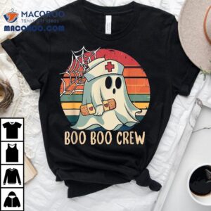 Boo Crew For Nurse Halloween Nursing Shirt