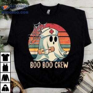Boo Crew For Nurse Halloween Nursing Tshirt