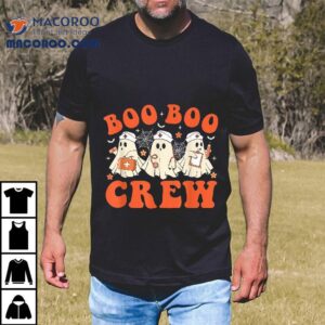 Boo Crew Nurse Ghost Scrub Top Nursing Halloween Costume Shirt Boo Crew Nurse Ghost Scrub Top Nursing Halloween Costume Shirt