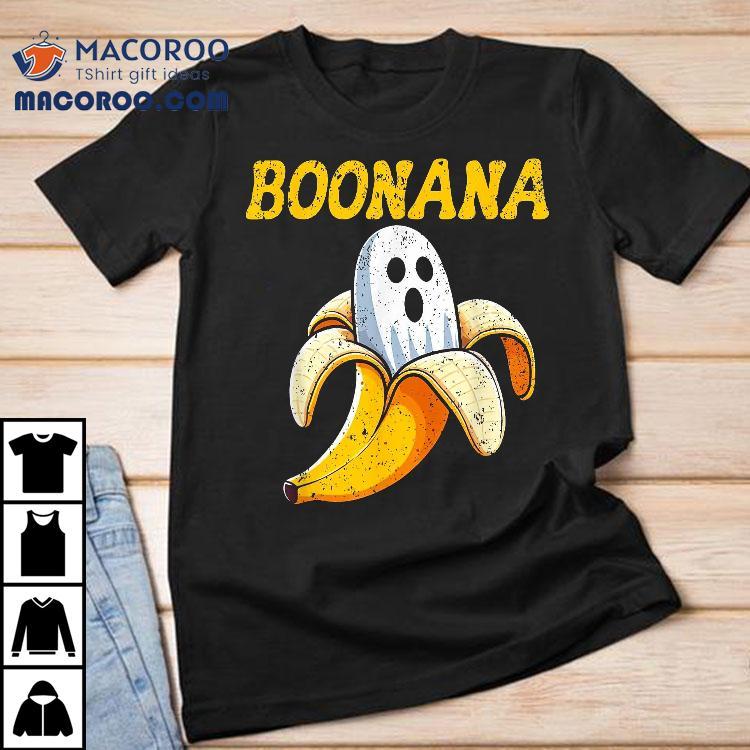 Boonana Cute Ghost Banana Halloween Costume Boys Girls Kids Shirt Boonana Cute Ghost Banana Halloween Costume Boys Girls Kids Shirt