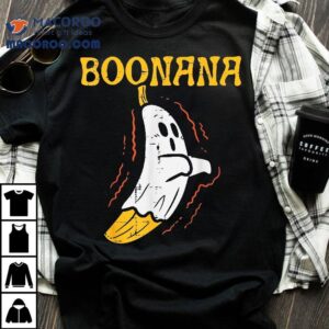 Boonana Cute Ghost Banana Halloween Costume Kids Shirt