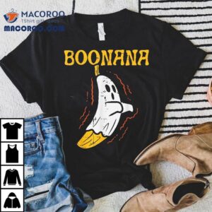 Boonana Cute Ghost Banana Halloween Costume Kids Shirt