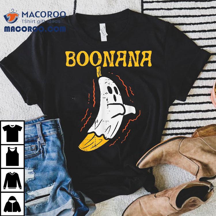 Boonana Cute Ghost Banana Halloween Costume Kids Shirt Boonana Cute Ghost Banana Halloween Costume Kids Shirt