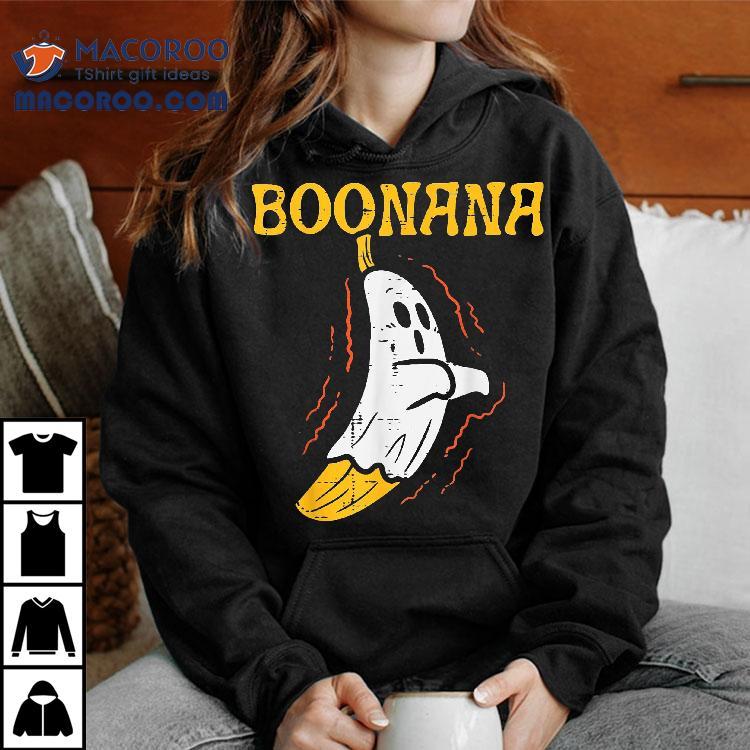 Boonana Cute Ghost Banana Halloween Costume Kids Shirt Boonana Cute Ghost Banana Halloween Costume Kids Shirt