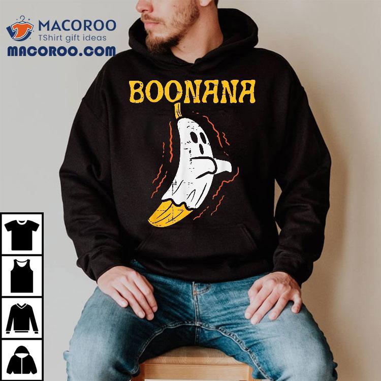 Boonana Cute Ghost Banana Halloween Costume Kids Shirt Boonana Cute Ghost Banana Halloween Costume Kids Shirt