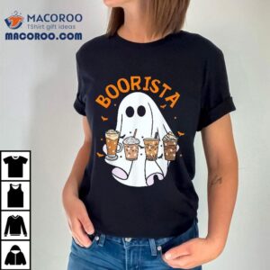 Boorista Barista Ghost Coffee Halloween Spooky Season Funny Shirt 2 Boorista Barista Ghost Coffee Halloween Spooky Season Funny Tshirt