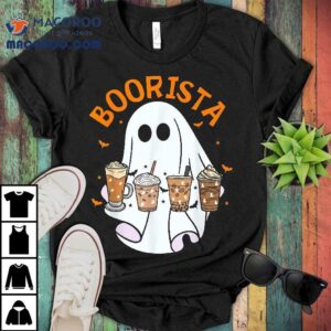 Boorista Barista Ghost Coffee Halloween Spooky Season Funny Shirt 3 Boorista Barista Ghost Coffee Halloween Spooky Season Funny Tshirt