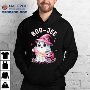 Boujee Boo Jee Spooky Ghost Pink Halloween Pumpkin Costumes Shirt Boujee Boo Jee Spooky Ghost Pink Halloween Pumpkin Costumes Shirt