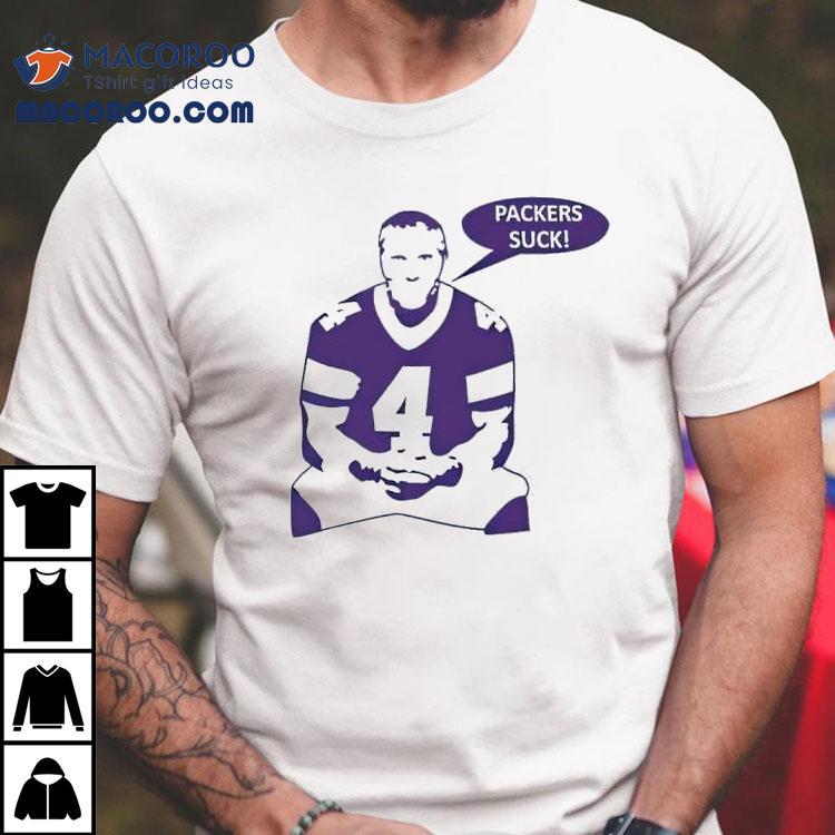 Brett Favre Packers Suck Shirt Brett Favre Packers Suck Shirt