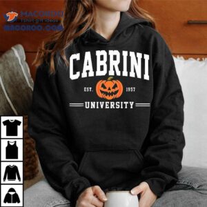 Cabrini Vintage Arch University Halloween Tshirt