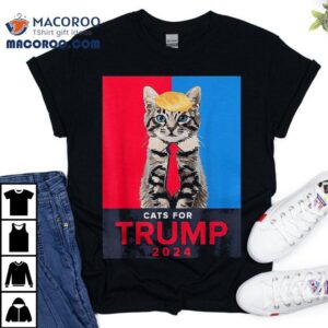 Cats For Trump 2024 Funny Tee Vance Shirt 2 Cats For Trump Funny Tee Vance Tshirt