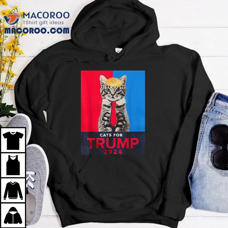Cats For Trump 2024 Funny Tee Vance Shirt Cats For Trump 2024 Funny Tee Vance Shirt