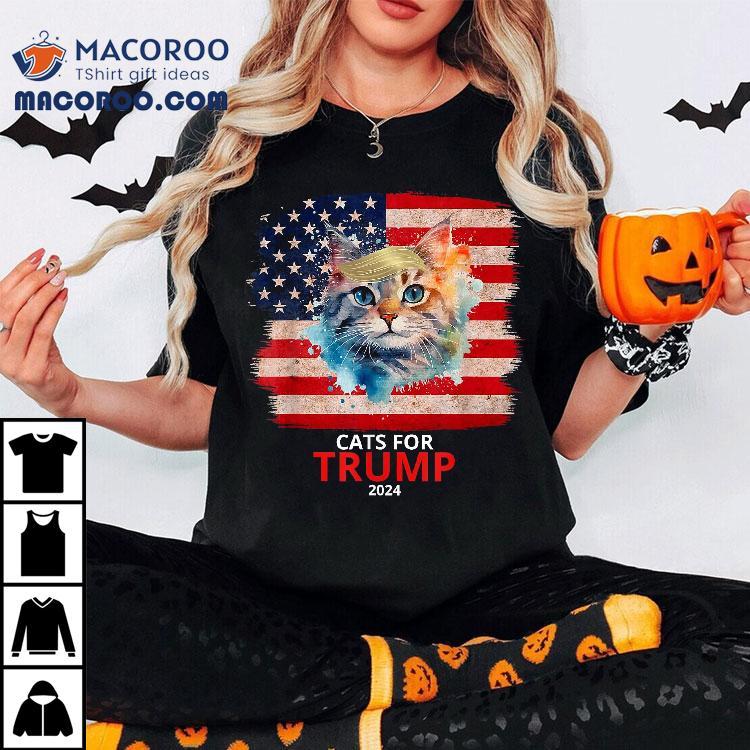 Cats For Trump 2024 Funny Vance Shirt Cats For Trump 2024 Funny Vance Shirt