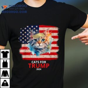 Cats For Trump 2024 Funny Vance Shirt