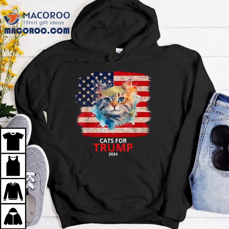 Cats For Trump 2024 Funny Vance Shirt Cats For Trump 2024 Funny Vance Shirt
