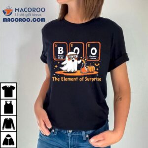 Chemistry Boo The Elet Of Surprise Cute Chemist Halloween Tshirt