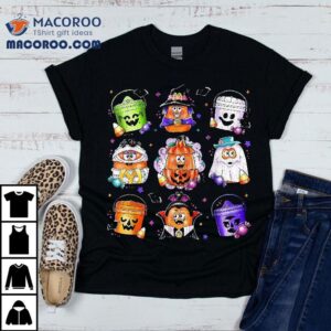 Chicken Nuggets Pumpkin Halloween S Vintage Tshirt