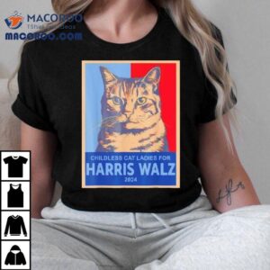 Childless Cat Ladies For Harris Waltz 2024 Funny Cat Lady Vintage Shirt