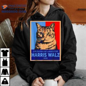 Childless Cat Ladies For Harris Waltz Vintage Tshirt