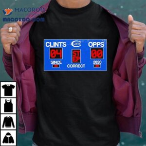 Clints Opps Since Correct 2020 Shirt 1 Clints Opps Since Correct Tshirt