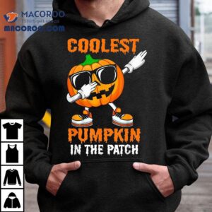 Coolest Pumpkin In The Patch Halloween For Boys Kids Tshirt
