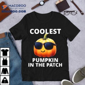 Coolest Pumpkin In The Patch Halloween Kids Shirt Coolest Pumpkin In The Patch Halloween Kids Shirt