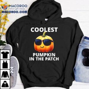 Coolest Pumpkin In The Patch Halloween Kids Tshirt