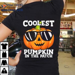 Coolest Pumpkin In The Patch Halloween Toddler Boys Girls Shirt Coolest Pumpkin In The Patch Halloween Toddler Boys Girls Shirt