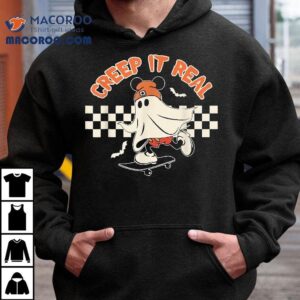 Creep It Real Spooky Ghost Mouse Halloween Shirt