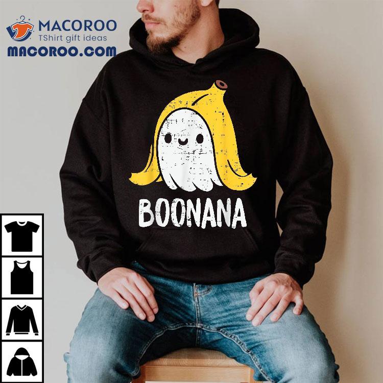 Cute Ghost Banana Halloween Costume Funny Kids Boonana Shirt Cute Ghost Banana Halloween Costume Funny Kids Boonana Shirt
