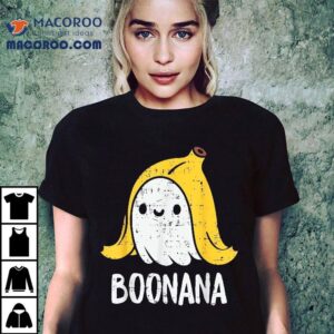 Cute Ghost Banana Halloween Costume Funny Kids Boonana Shirt 3 Cute Ghost Banana Halloween Costume Funny Kids Boonana Tshirt