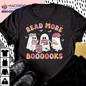 Cute Ghost Book Read More Books Funny Teachers Halloween Shirt