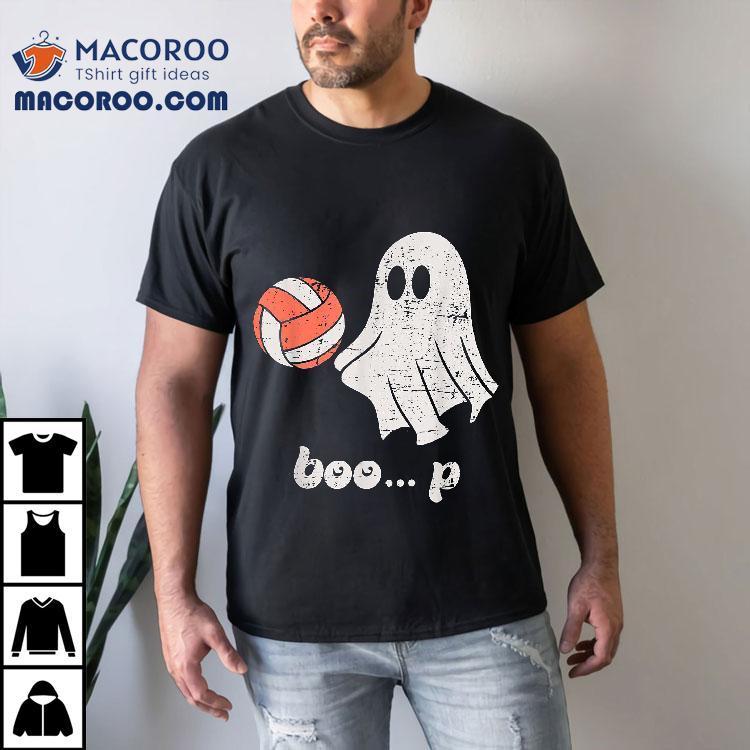 Cute Ghost Playing Volleyball Sport Player Halloween Costume Shirt Cute Ghost Playing Volleyball Sport Player Halloween Costume Shirt