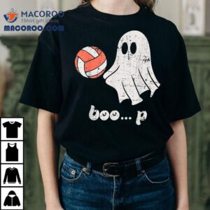 Cute Ghost Playing Volleyball Sport Player Halloween Costume Shirt 1 Cute Ghost Playing Volleyball Sport Player Halloween Costume Tshirt
