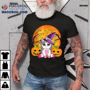 Cute Halloween Shirt Girls Witchy Unicorn Cute Halloween Shirt Girls Witchy Unicorn