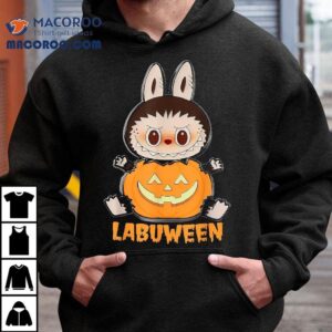Cute La-bu-bu Monster Fun Labu Pumpkin Labuween Halloween Shirt