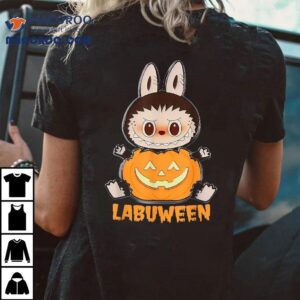 Cute La-bu-bu Monster Fun Labu Pumpkin Labuween Halloween Shirt 2 Cute La Bu Bu Monster Fun Labu Pumpkin Labuween Halloween Tshirt