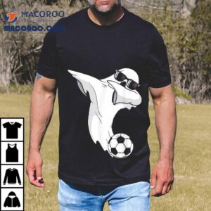Dabbing Ghost Halloween Soccer Costume Football Jersey Kids Shirt
