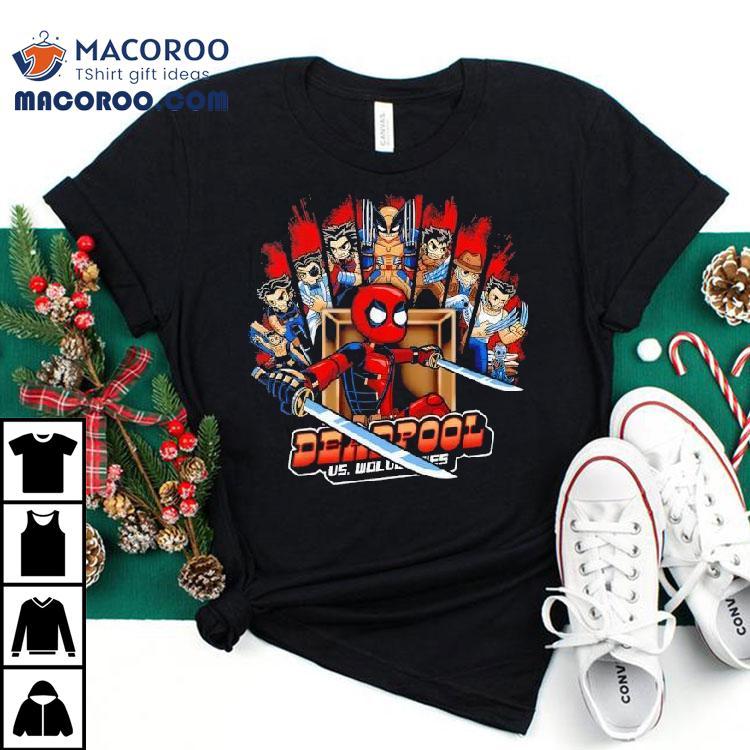 Deadpool And Wolverine Scott Pilgrim Vs The World Shirt Deadpool And Wolverine Scott Pilgrim Vs The World Shirt